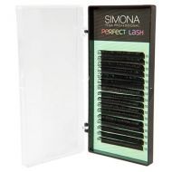 Ресницы на ленте Simona  Perfect Lash, 16линий, 0,20 D-изгиб , 10 мм