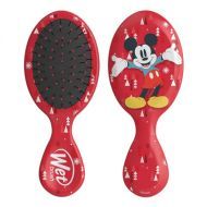 Щетка для спутанных волос WET BRUSH MINI Detangler Mickey&Minnie Mickey&Trees Red (мини)