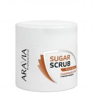 Скраб "ARAVIA Professional" сахарный для тела с маслом миндаля 300мл.