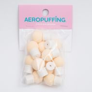 Aeropuffing Puffing Sponge 12pcs.- спонж для дизайна 12 шт., (6 шарообразных, 6 каплевидных)