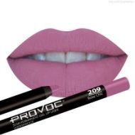 Гелевая подводка в карандаше для губ Provoc Gel Lip Liner №209 Rose Chic ( натур-розовый, темн)